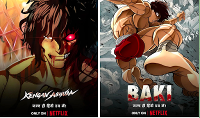 Kengan ashura & baki hindi dubbed anime coming to netflix