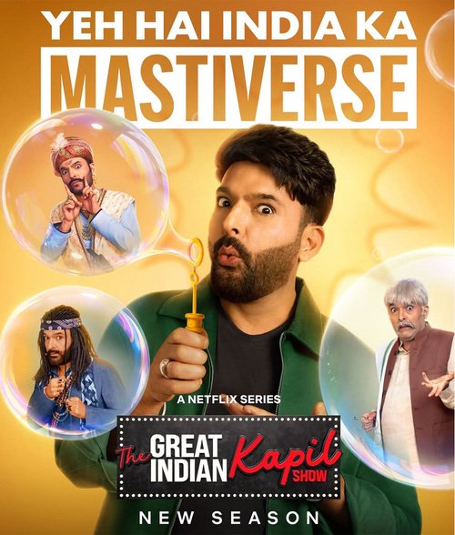 The Great Indian Kapil Show Season 4 in Hindi (5.1 DD) [WEB-DL 1080p / 720p / 480p HD] – A Netflix Series [Episode 01 Added!]