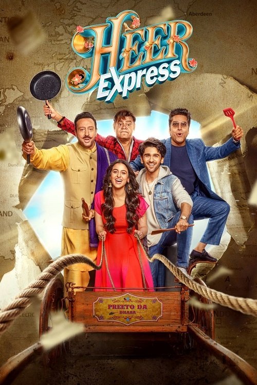 Heer Express (2025) Full Movie in Hindi (5.1 DD) [WEB-DL 1080p / 720p / 480p HD] – Watch Online & Free Download